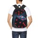 thumbnail image 4 of Disketp Cosmic Red Sparkle Dice Mochila Minimalista de Gran Capacidad, Mochila de Viaje para Escuela, Trabajo o Uso Diario, 4 of 6