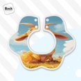 thumbnail image 4 of Hirioo Happy Goat In Meadow for Baby Cotton Petal Bib Drool Bibs for Baby Boy Unisex, 4 of 9