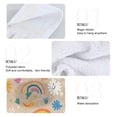 thumbnail image 5 of BZSMCE Hanging Hand Towels Fashion Rainbow Dream Pattern 2-Pack - Velcro Style Bathroom Kitchen Towels, 5 of 7