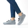 thumbnail image 7 of Ecetana Women's Minimalist Walking Shoes Wide Toe Barefoot Shoes Casual Sneakers Breathable Slip On Shoes, 7 of 7