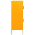 thumbnail image 2 of vidaXL Armoire de Rangement Jaune Moutarde 80x35x101,5 cm Acier, 2 of 5