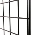 thumbnail image 6 of SSWBasics 2' x 4' Wire Grid Panel in Sleek Black - Sturdy Black Grid Wall Panels -, 6 of 6