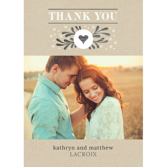 5x7 Greeting Cards w/ Return Envelope Printing (IS)