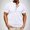 White, variant on ITSAME Men's Henley T-Shirt, Cotton Breathable Short Sleeve Classic Fit 2025 Summer Casual Fashion Tee Sky Blue L