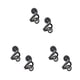 thumbnail image 2 of Guardurnaity 1 par de pendientes unisex, adorno de pendiente geométrico, joyería de aleación de oreja de moda Simple para citas, joyas de regalo Type1 NO1, 2 of 6