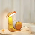 thumbnail image 6 of Snail Small Desk Lamp, Folding Cute LED Night Light, USB Rechargeable, Portable Eye Protection Table Lamp with Organizer Box, Adjustable Angle, for Kids Bedroom and Study, Pink/Yellow/Green, 6 of 6