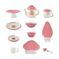 thumbnail image 1 of Casa de muñecas Strade Fareast Limited vajilla con forma de hongo juguetes de cocina escala 1/6 Rosa, 1 of 8