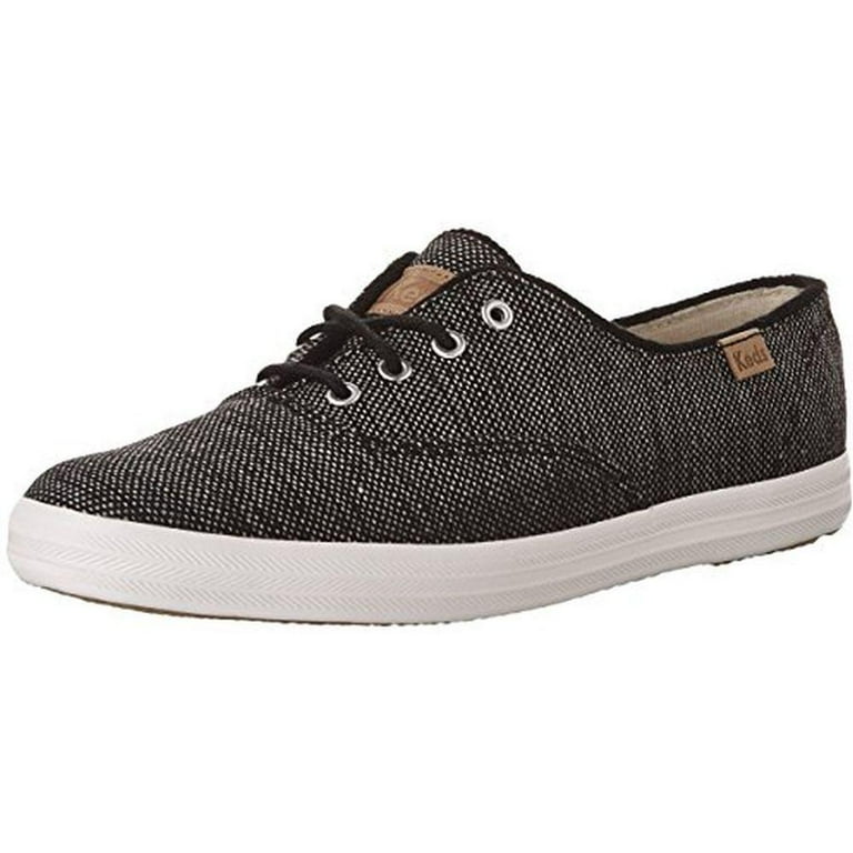 Keds WF56392 Women s Champion Salt Pepper Fashion Sneaker Black