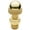 Antique Brass With Brown, variant on Baldwin 1092102I Acorn Tip Hinge, Oil Rubbed Bronze