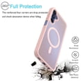 thumbnail image 6 of Galaxy A15 5G Case,Magnetic Phone Case with MagSafe for Samsung Galaxy A15 5G 6.5",Takfox [Frosted] Shockproof Case Matte Hard Plastic & Silicone Rubber Full Body Bumper Protection Cover,Pink, 6 of 9