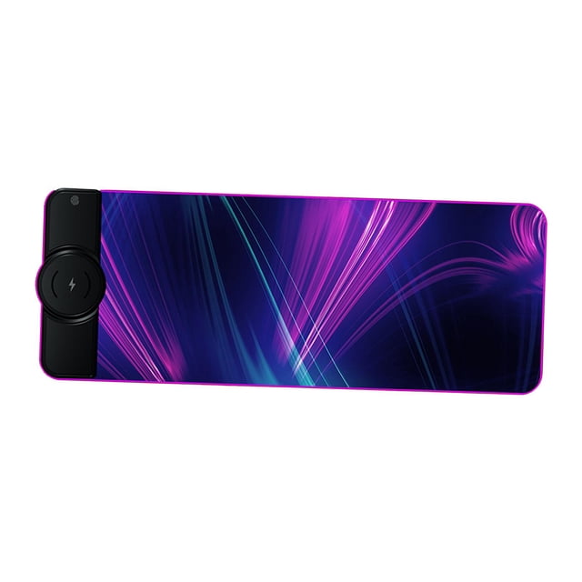 Alfombrilla de ratón RGB de carga inalámbrica Sunnimix 10 Modos de luz 10 W