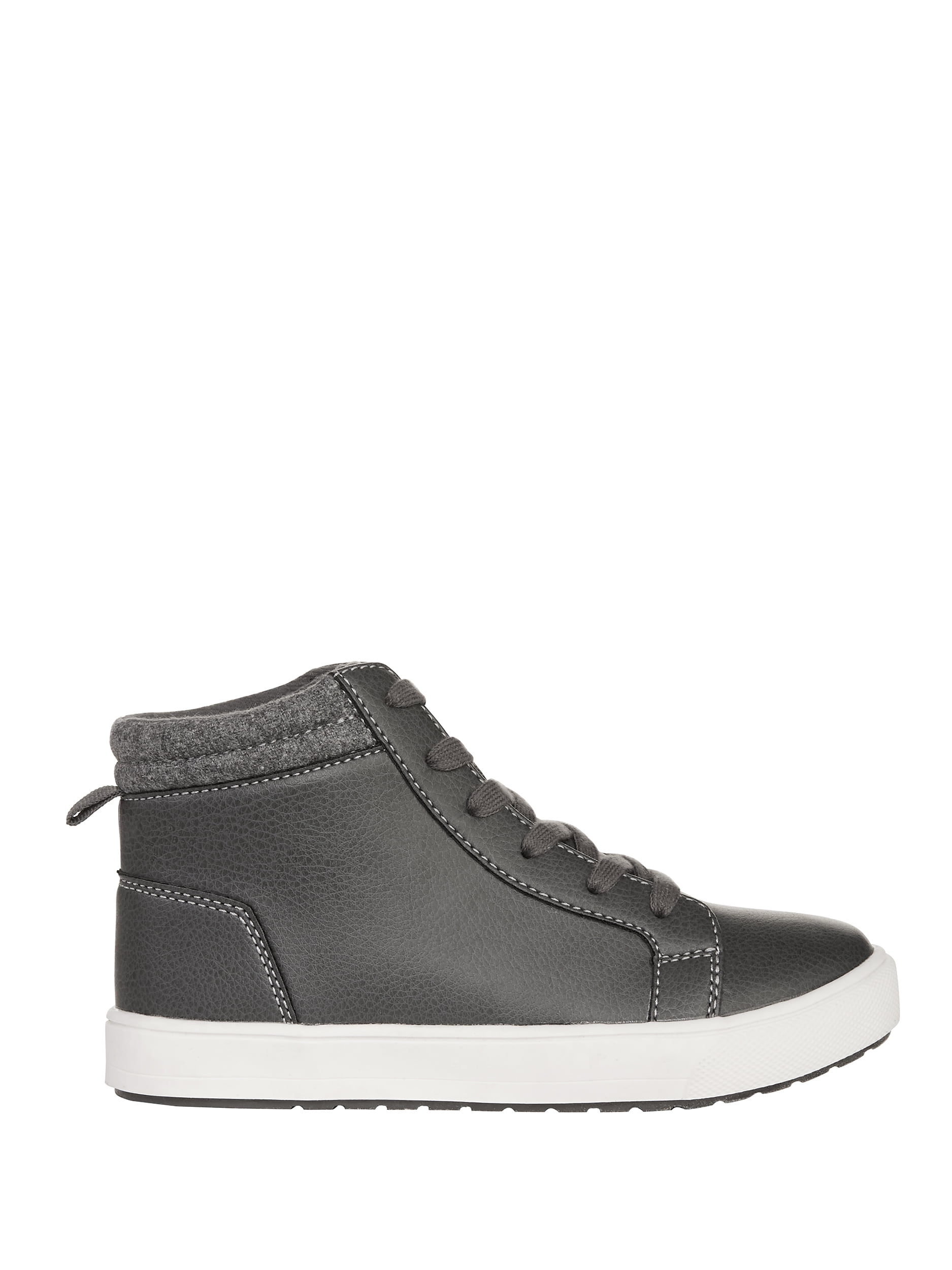 boys black high top sneakers