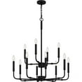 thumbnail image 2 of ABR5128MBK Quoizel Lighting Abner - 12 Light Chandelier-32.5 Inches Tall and 28 Inches Wide     -Traditional Installation, 2 of 10