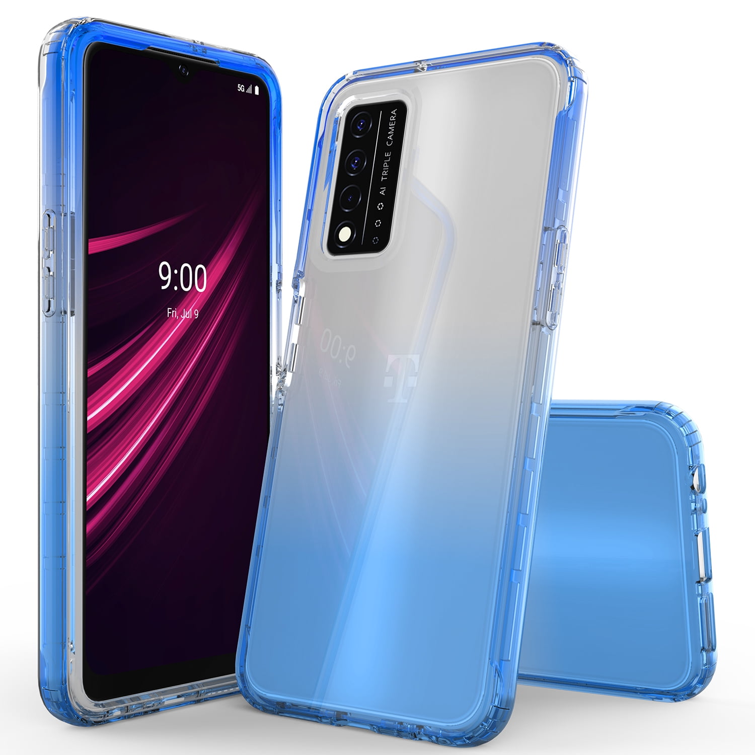 T-Mobile REVVL V 5G Case, Rosebono Hybrid Gradient Jamaica | Ubuy T-Mobile REVVL V 5G Case, Rosebono Hybrid Gradient Jamaica | Ubuy