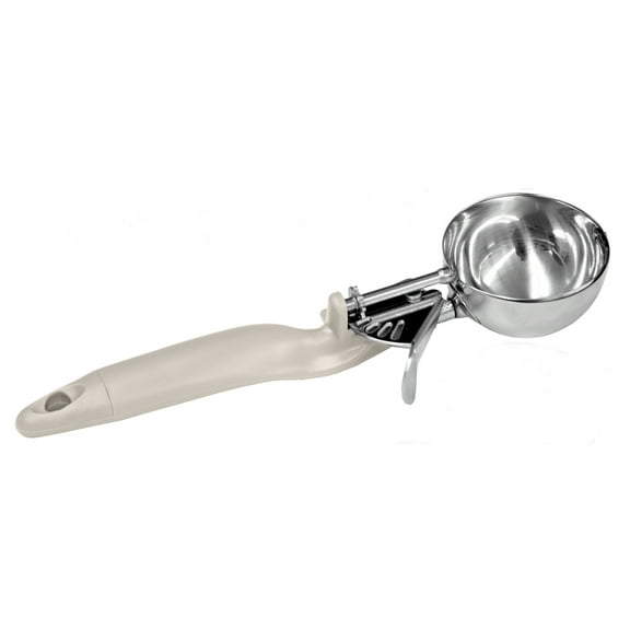 Excellante 3.25 oz lever disher, ivory ergo handle, comes in each