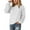 WH1, variant on EDFBUYKRS Female Sweaters Button-Front Grandpa Cardigan, Women's Fall Sweater L