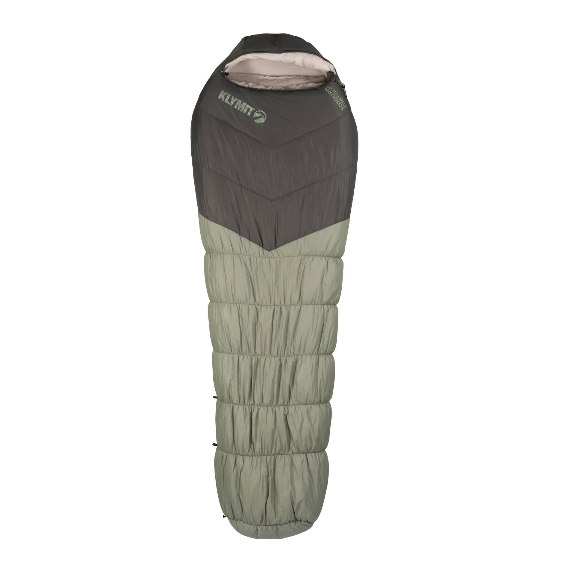 Klymit KSB 35 Degree Season Down Hybrid Mummy Sleeping Bag, Gray