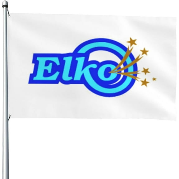 Heavy Duty Flag Of Elko, Nevada Flag 4x6 Ft Durable Outdoor Banner Home Party Welcome Flag Patio Decor Flag