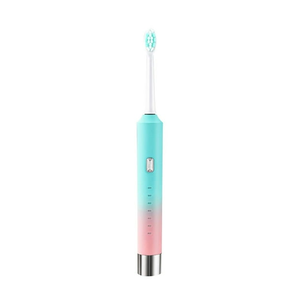 Cepillo de dientes eléctrico inteligente para adultos con seis modos de vibración y carga oculta.