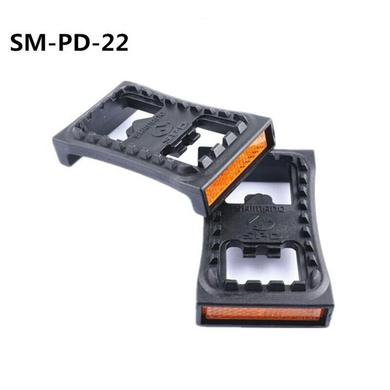 Shimano SM PD22 SPD Cleat Flat Pedal Adapters MTB Pedal Adapter Mountain Bike Pedals Converter
