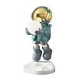 thumbnail image 2 of Escultura de figura de de resina Decoración creativa para el hogar Centro de mesa único Azul Soledad estatua del astronauta, 2 of 10