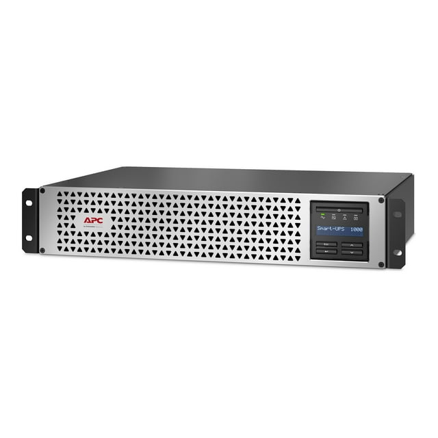 APC Smart-UPS Li-Ion 1000VA Short Depth with SmartConnect - UPS (rack-mountable) - AC 120 V - 800 Watt - 1000 VA - RS-232, USB - output connectors: 6 - 2U - black, silver - not sold in Vermont - for P/N: AR106SH4, AR106SH6, AR109SH4, AR109SH6, AR112SH4, AR112SH6, AR3106, AR3106SP