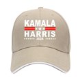 thumbnail image 3 of Kamala Harris Béisbol Unisex para Senderismo Pesca (Caqui), 3 of 5