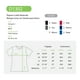 thumbnail image 3 of Playera Cuello Redondo para Dama, Color Gris, Talla Chica, 100% Poliéster., 3 of 3
