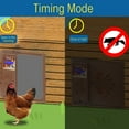 thumbnail image 3 of 3 In 1 USB Electric Programmable Chicken Coop Door, Automatic Poultry Coop Door, USB Chicken Door With Timer For Farm Ducks Geese Security, 3 of 8