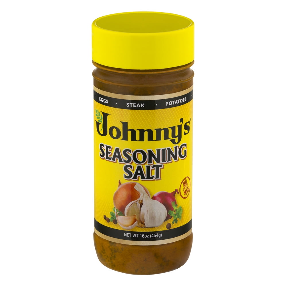 Johnny's Seasoning Salt, 16 oz by Johnny's Fine Foods