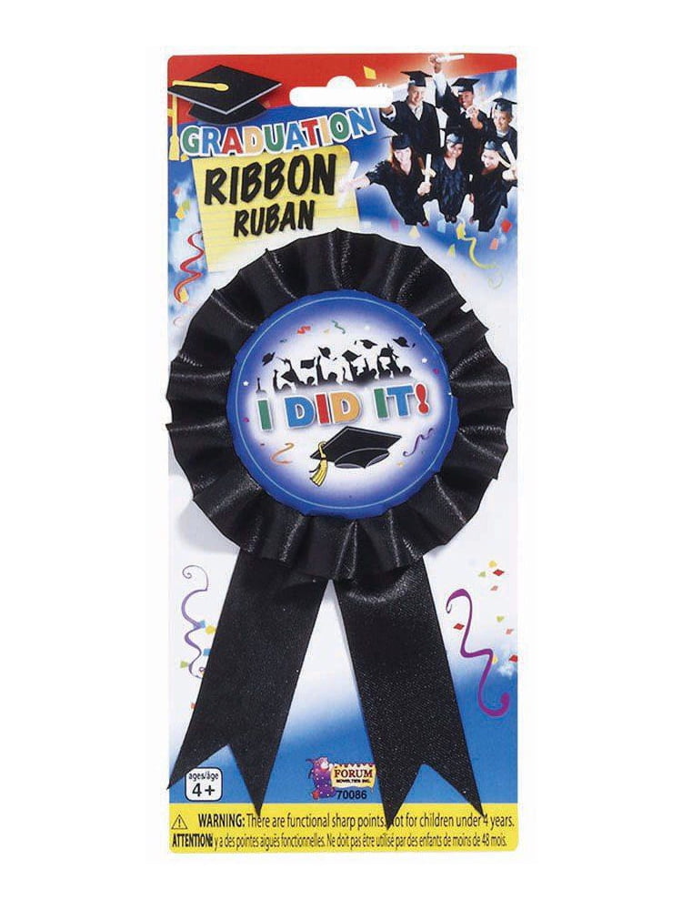 Forum Novelties 70086 Award RibbonGraduation, As Shown, One Size