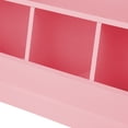 thumbnail image 5 of Your Zone Kids Bin Storage and Two Shelf Bookcase, Pink, 5 of 8