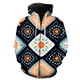 thumbnail image 1 of Sudadera con capucha unisex con cremallera y estampado 3D de tribus primitivas étnicas, ideal para adolescentes, gran oferta 2024, divertida, estilo hip hop., 1 of 6