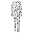 thumbnail image 3 of Women's Concepts Sport  Cream Las Vegas Raiders Docket Hoodie Full-Zip Union Suit, 3 of 3