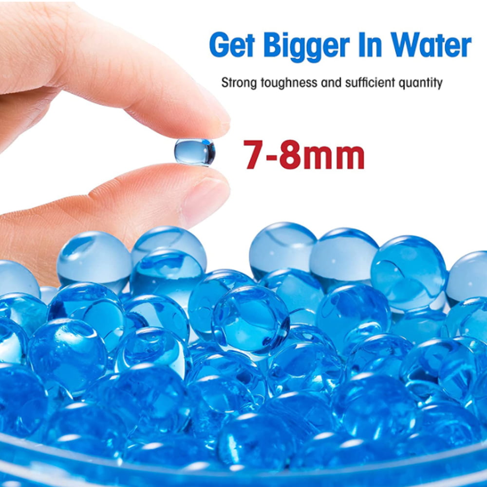 Water Beads, 50,000 Pcs Colorful Water Crystal Beads For Children  Non-toxic, Gel Soil Water, Stress Relief Toys Crystal Beads