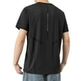 thumbnail image 2 of Men's Summer Lightweight Breathable T-Shirts Regular Fit Crew Neck Short Sleeve Tops Drying Sport Tee, 2 of 6