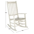 thumbnail image 5 of SAFAVIEH Outdoor Collection Shasta Rocking Chair White Wash, 5 of 6