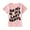 Pink, variant on LNMQLPDBS Cute Summer Funny Letters Graphic Printed T Shirt Short Sleeve Crewneck Loose Shirts for Party Beach Vacation Tops Toddler Clothes for Girls Pink 6-7 Years