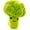 Broccoli, variant on Broccoli & Corn Plush Pet Squeak Toys - Soft Plush with Squeaker, Cotton Filling, Portable Chew Toys for Small & Medium Dogs (Broccoli)