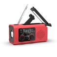 thumbnail image 3 of Radio meteorológica solar: 4000 mAh solar y manivela, AM/FM, ¡linterna LED!, 3 of 12