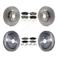 thumbnail image 1 of Transit Auto Front Rear Disc Brake Rotors and Semi-Metallic Pads Kit for Car Cadillac SRX Saab 9-4X K8S-100836, 1 of 11
