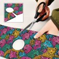 thumbnail image 6 of Yayeee Faucet Mat for Kitchen Sink 14.7" Diatomite Long Splash Guard Pad, Colorful Leopard Pattern, 6 of 7