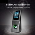 thumbnail image 1 of BM10 Biometric Facial Face Fingerprint Access Control Time Attendance Machine Electric Sensor Code System Door Lock ,Easy to Use, 1 of 5