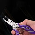thumbnail image 3 of Alicates de pesca de Acero Inoxidable Strade Fareast Limited portátiles color morado paquete de 3, 3 of 8