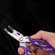 thumbnail image 3 of Alicates de pesca, pinza de pesca, accesorios de pesca resistentes, para cortar pesca Púrpura, 3 of 9