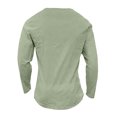 thumbnail image 5 of Tisuna Men Long Sleeve T-Shirts Comfortable V Neck Tops Men Solid Tee Shirts For Fitness Sports Size S, 5 of 5