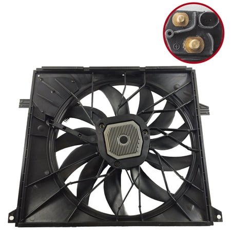 1635000293 Radiator Cooling Fan Assembly Fits Mercedes W163 ML55 AMG 2000-2003