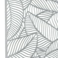 thumbnail image 5 of Home Details 70.5” x 13.75” Leaf Laser Cut PVC Table Runner in Silver, 5 of 5