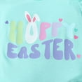 thumbnail image 6 of Kaprioy My First Easter Baby Girl Outfit Girls Clothes Infant Baby Girl Easter Outfits Cute Easter Alphabet Egg Printed Dress Headband 3PCS Set, 6 of 9
