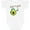 AA-White, variant on Inktastic Avogadro's Number with Avocado Chemist Boys or Girls Baby Bodysuit